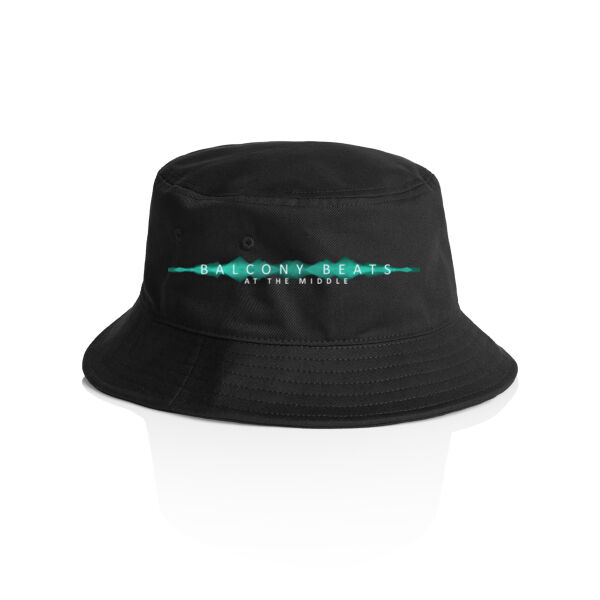 Balcony Beats Bucket Hat Electric Aqua Thumbnail