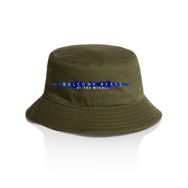 Balcony Beats Bucket Hat Electric Blue Thumbnail
